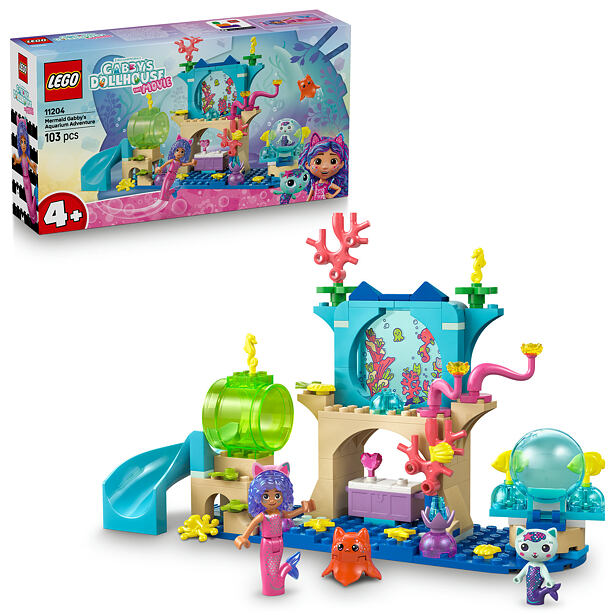 LEGO® Gábinin kouzelný domek 11204 Dobrodružství v akváriu mořské víly Gábi