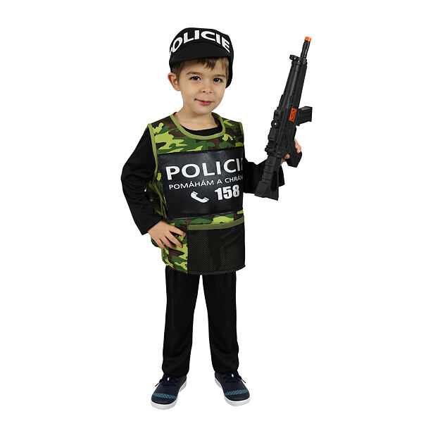 Rappa Dětský kostým Policie (S) e-obal