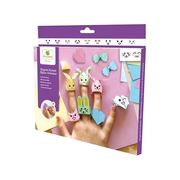 Sycomore Origami Kreativní sada - Kawaii šperky - zvířátka