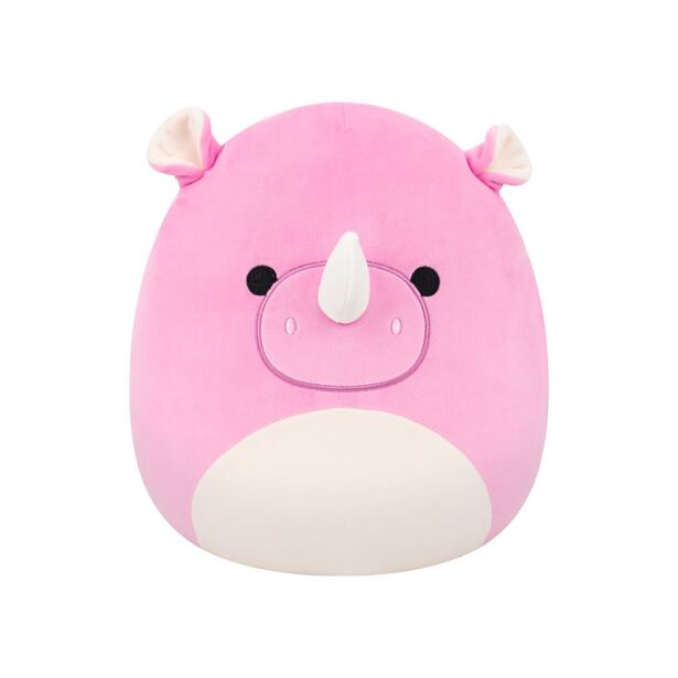 SQUISHMALLOWS Růžový nosorožec - Norma Jean, 30 cm