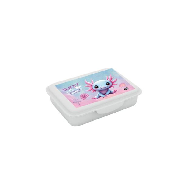 Oxybag Box na svačinu s přihrádkou Axolotl