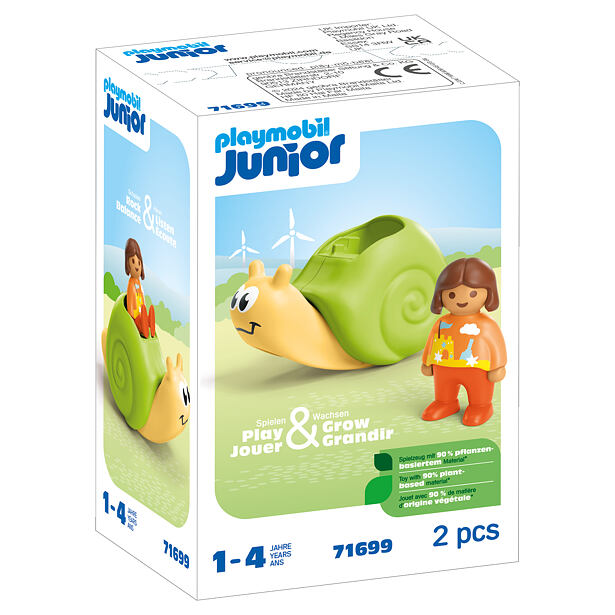 Playmobil Junior: Houpací šnek s funkcí chrastítka