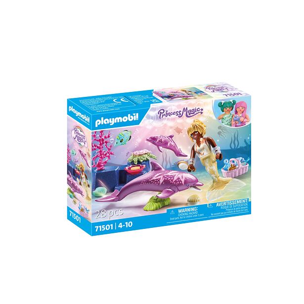 Playmobil Mořská panna s delfíny