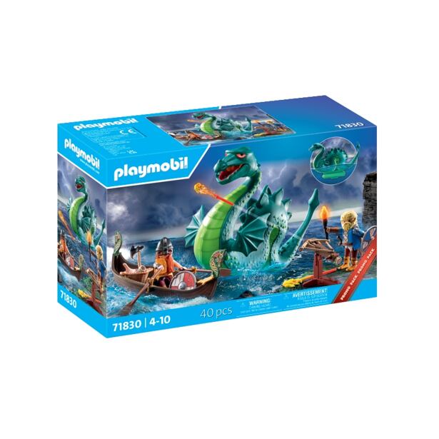 Playmobil Vikingové s mořskou příšerou