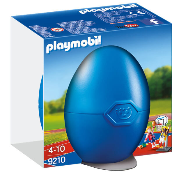 Playmobil Velikonoční vejce: Basketbalový duel