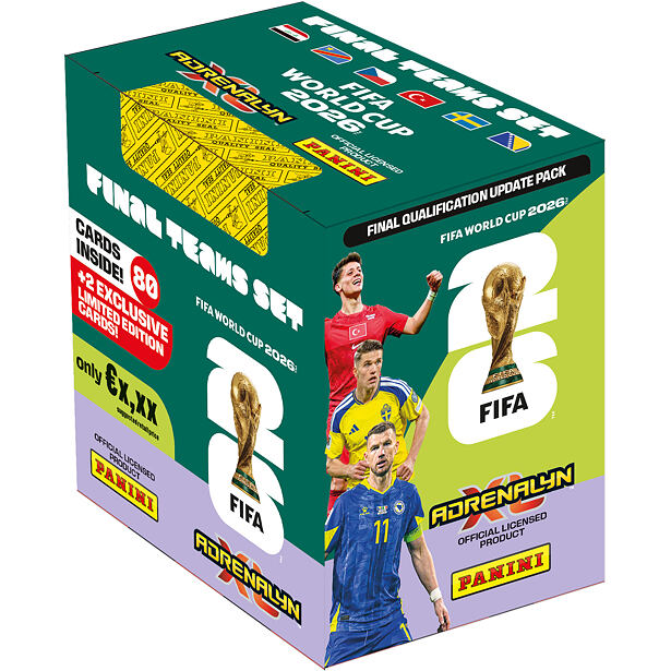 PANINI FIFA WORLD CUP 2026 - ADRENALYN - FINAL TEAMS SET