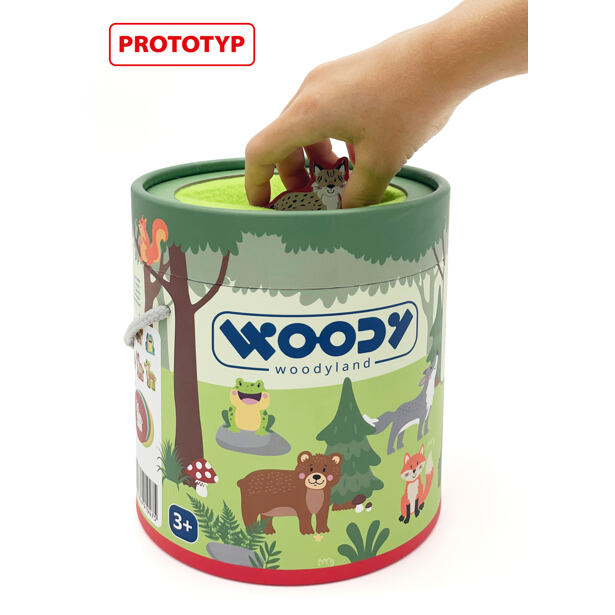 Woody Tajemný kyblík - Lesní zvířata