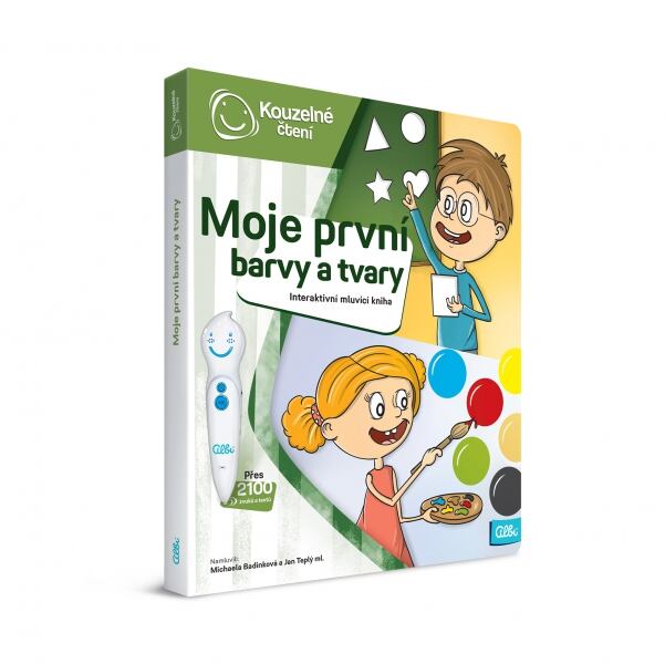 Albi Kouzelné čtení  Kniha Moje první barvy a tvary