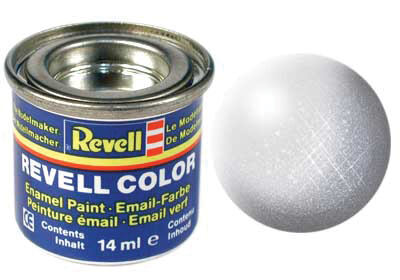 Revell Barva emailová - 32199: metalická hliníková (aluminium  metallic)