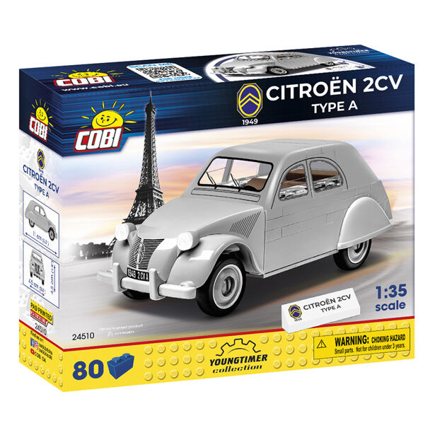 Cobi Citroen 2CV typ A z roku 1949