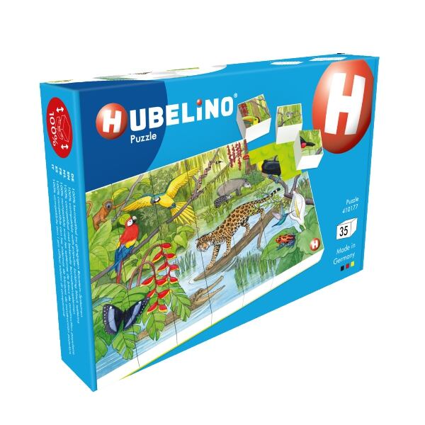 HUBELINO Puzzle Zvířata v pralese
