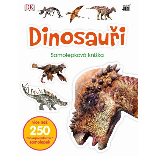 Jiri Models Samolepková knížka Dinosauři