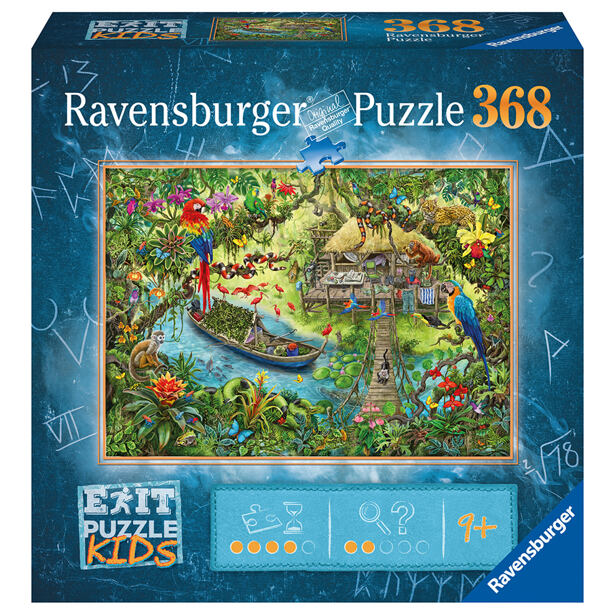 Ravenburger Exit KIDS Puzzle: Džungle 368 dílků