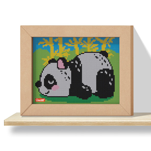 Quercetti Pixel Art 4 Kawaii Panda – mozaika z kolíčků