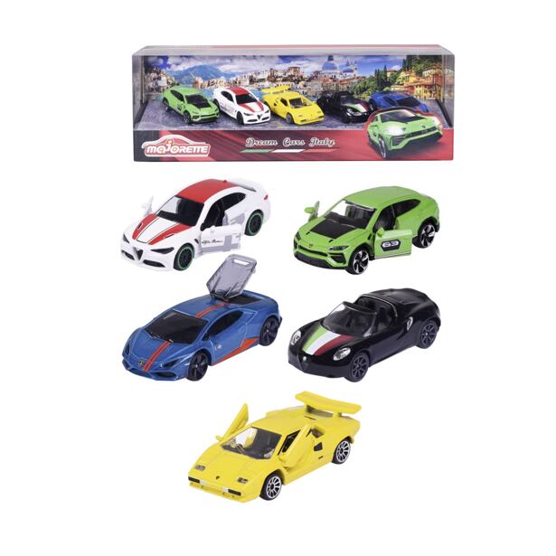 Dream Cars Italy, 5ks Dárková sada