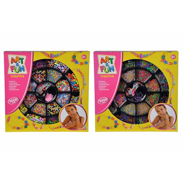 Simba Art&Fun Korálkový set, 2 druhy