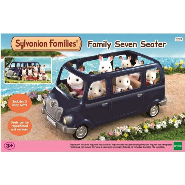 Sylvanian Families Rodinné auto modré