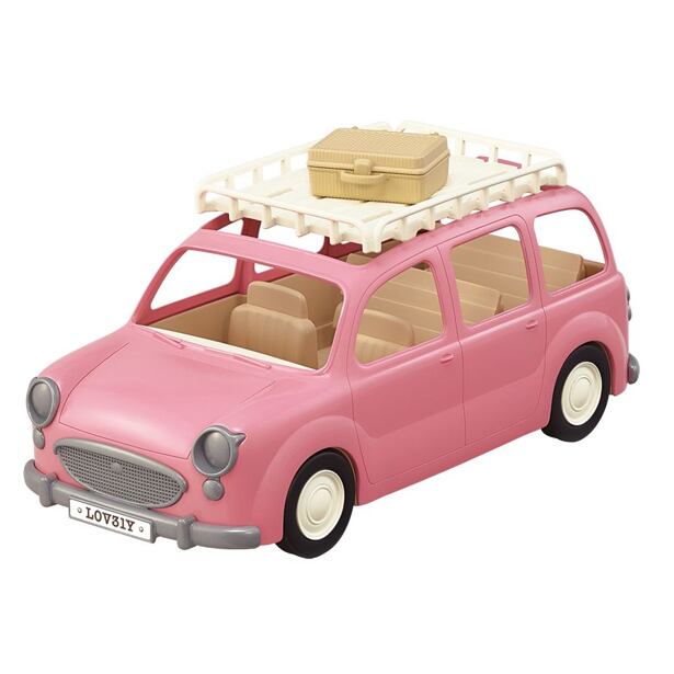 Sylvanian Families Rodinné auto růžové Van