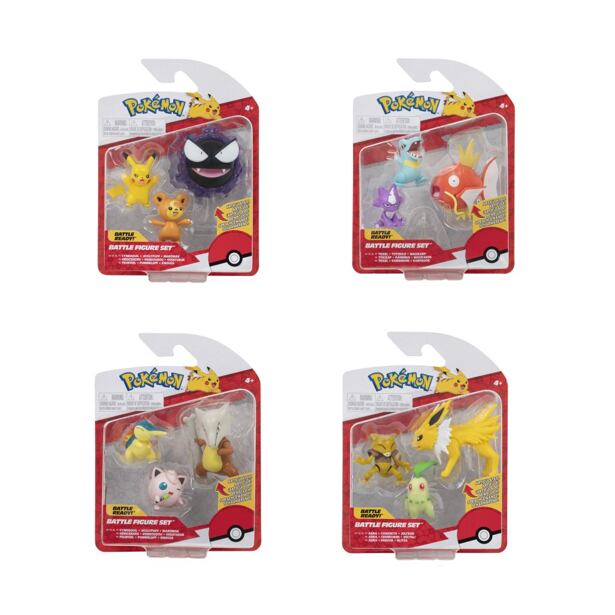 Orbico Pokémon figurky 3 ks v balení, více druhů