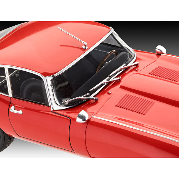 Revell Plastic ModelKit Auto 07668 - Jaguar E-Type (Coupé) (1:24)