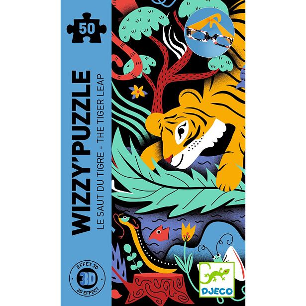 DJECO 3D puzzle Tygr