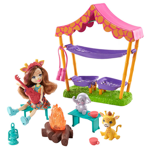 Mattel Enchantimals Jedeme tábořit herní set