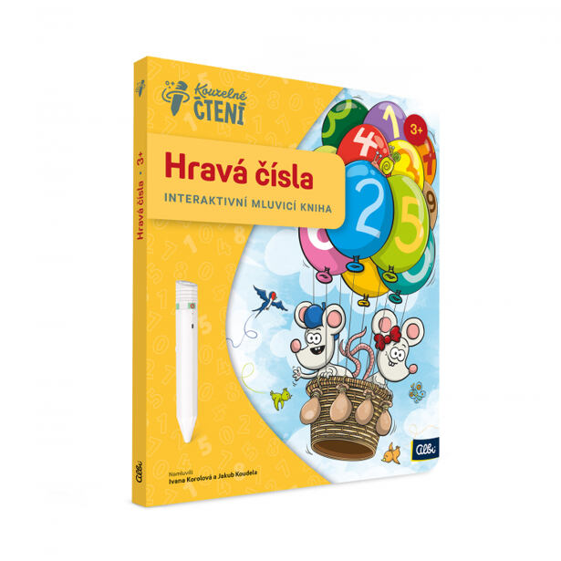 Albi Kouzelné čtení kniha Hravá čísla