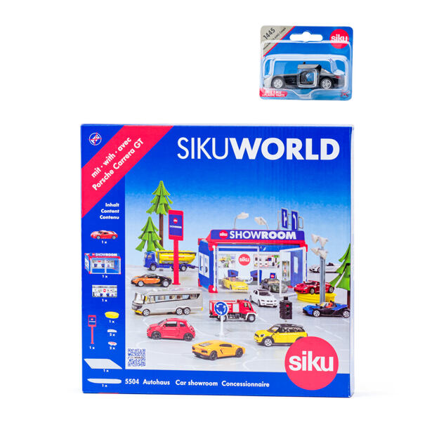SIKU World - autosalón s autem