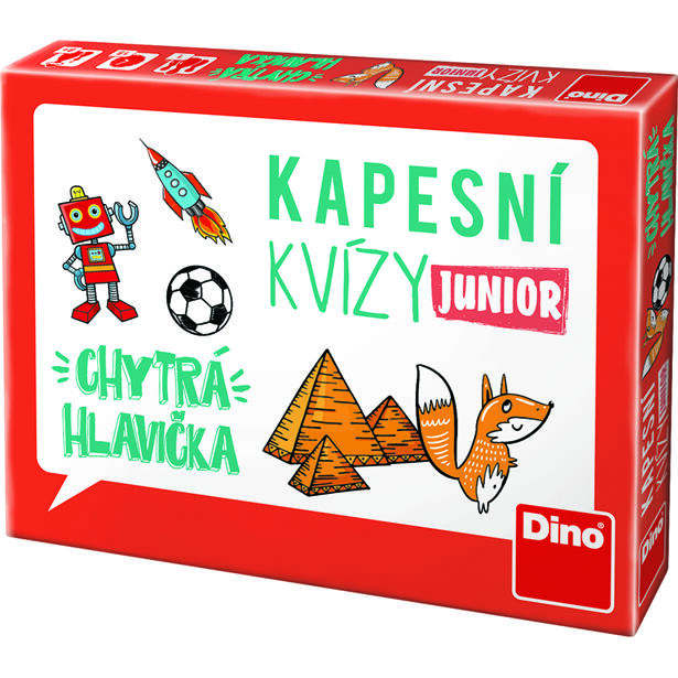 KAPESNÍ KVÍZY JUNIOR - CHYTRÁ HLAVIČKA Cestovní hra