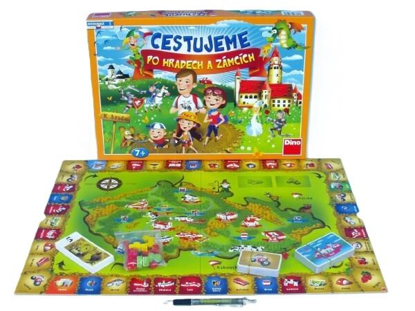 Dino Hra Cestujeme po hradech a zámcích