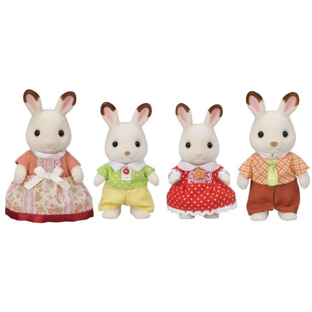 Sylvanian Families Rodina "chocolate" králíků
