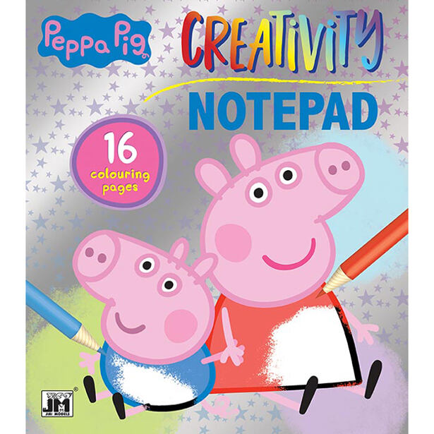 Jiri Models Blok k vybarvení Prasátko Peppa