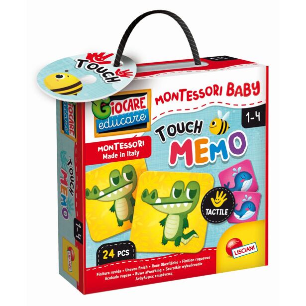 Lisciani MONTESSORI BABY TOUCH - Pexeso