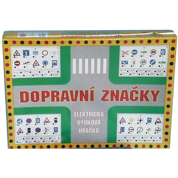 SVOBODA Dopravní značky - elektrická výuková hračka