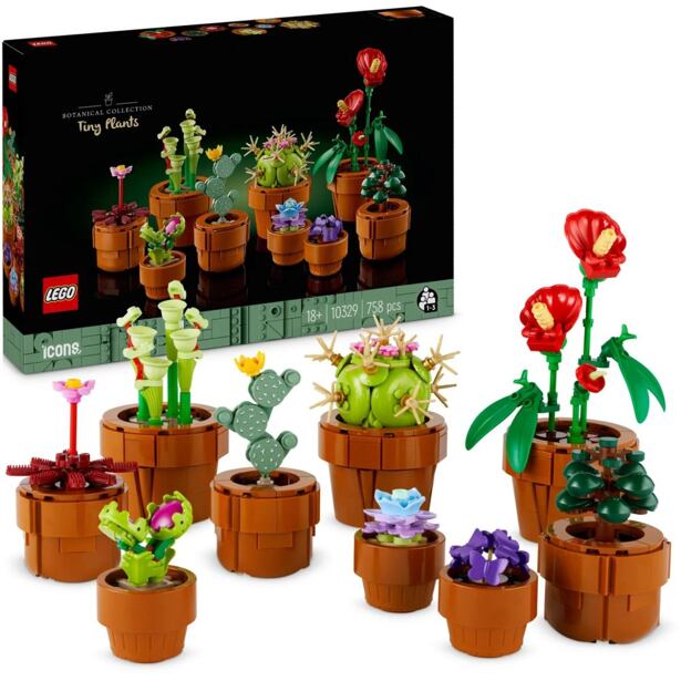 LEGO® Botanicals 10329 Miniaturní rostliny