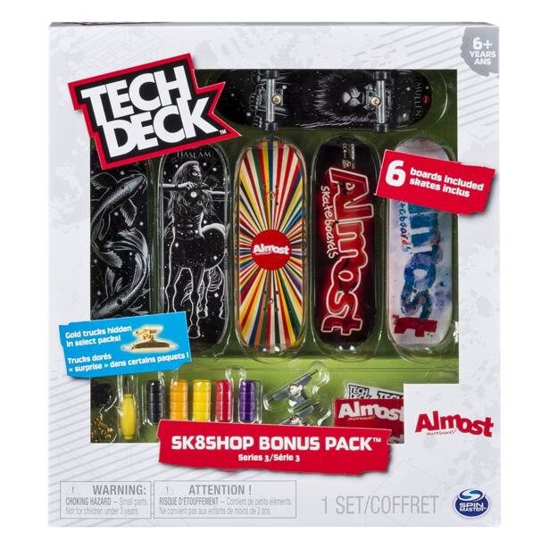Spin Master Tech Deck Skateshop 6ks s příslušenstvím