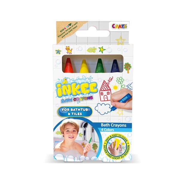 INKEE Barevné pastelky do vany