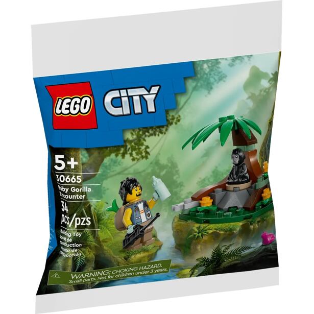 LEGO® City 30665 Setkání s mládětem gorily