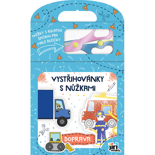 Jiri Models Vystřihovánky s nůžkami Doprava