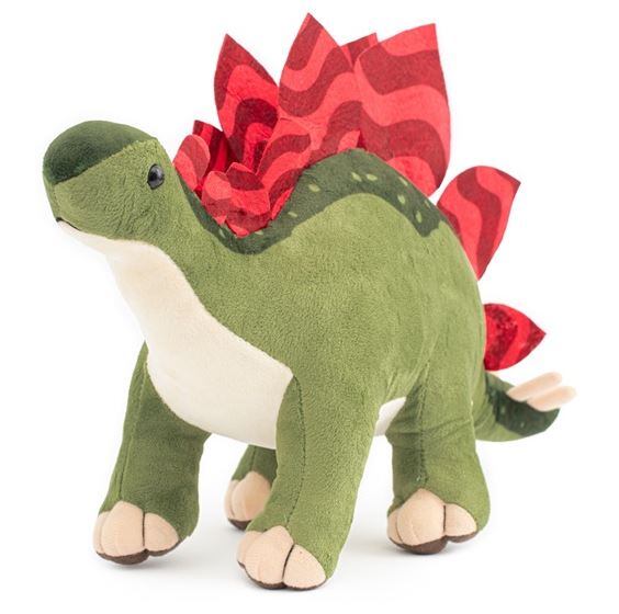 Plyšová hračka dinosaurus Baby Mix Stegosaurus, 38cm