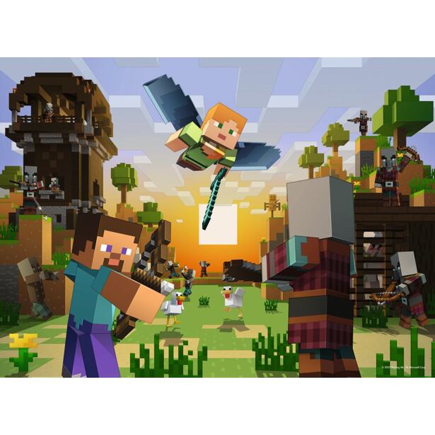Ravensburger Minecraft Puzzle 150 dílků