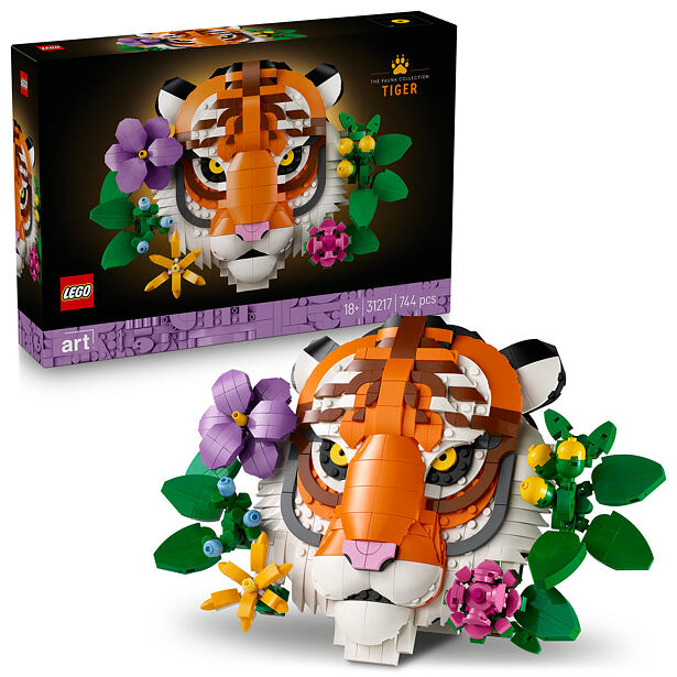 LEGO® Art 31217 Kolekce zvířat – Tygr