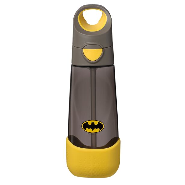 b.box Lahev na pití s brčkem 600 ml - Batman