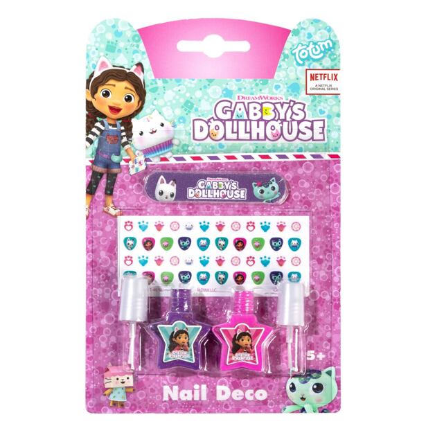 Totum Gabby's Dollhouse Sada na nehty