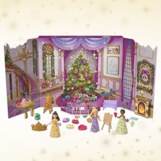 Mattel Disney Princess Malá panenka Adventní kalendář 2025