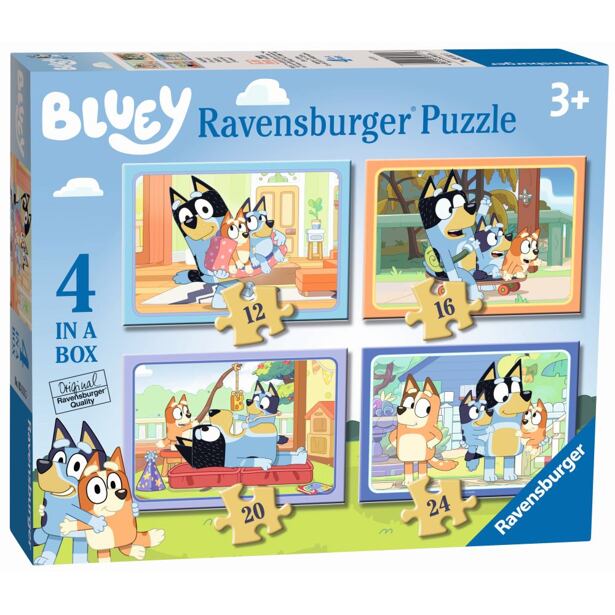 Ravensburger Bluey 4v1 Puzzle