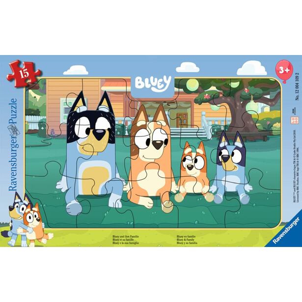 Ravensburger Bluey Puzzle 15 dílků