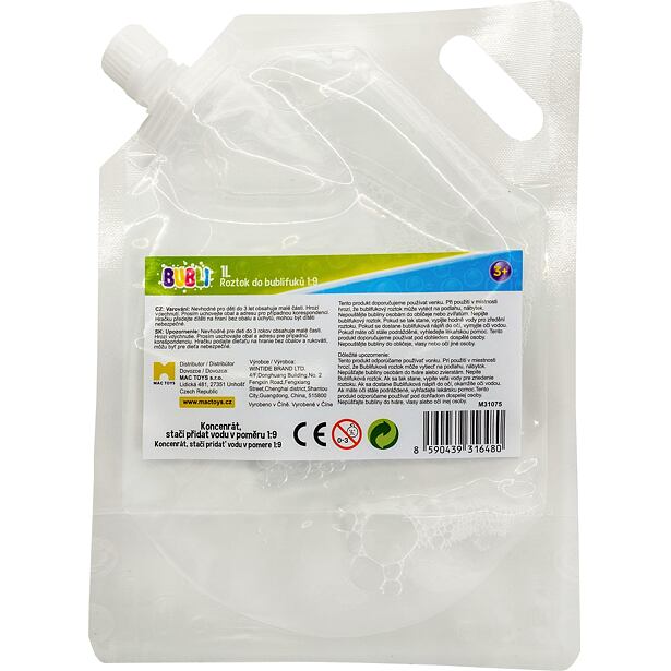BUBLI 1L roztok do bublifuku 1:9