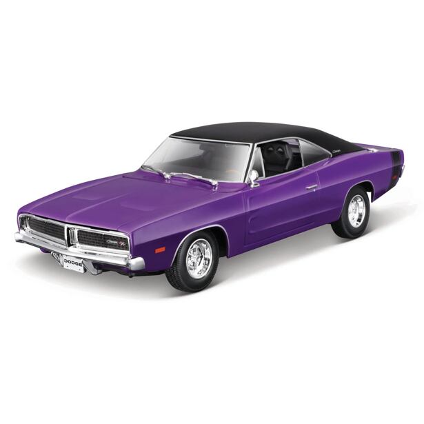 Maisto 1969 Dodge Charger R/T, fialová, 1:18