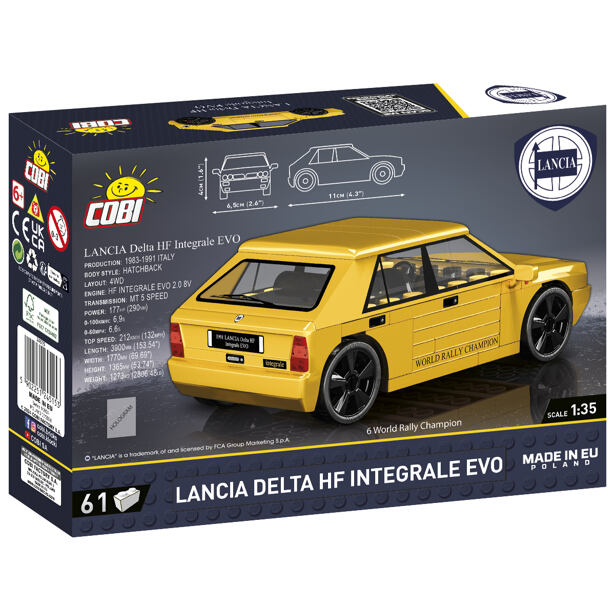 Cobi 24515 Lancia Delta HF z roku 1991